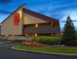 O edifício onde o motel está situado