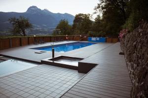 Bazén v ubytování Campingplatz Mittagsspitze nebo v jeho okolí