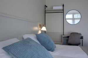 Postel nebo postele na pokoji v ubytování Marine Hotel Jūrmala