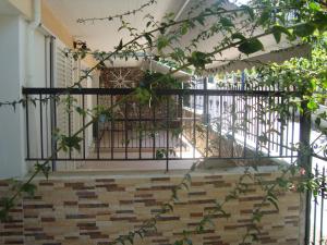 A balcony or terrace at Zavrakli