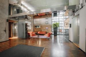 Posezení v ubytování DelleArti Design Hotel