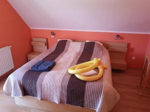 Posteľ alebo postele v izbe v ubytovaní Villa Viktoria