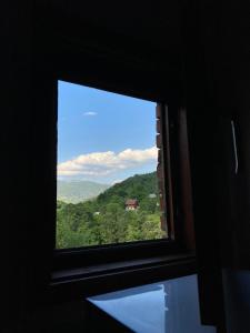 Splošen pogled na gorovje oz. razgled na gore, ki ga ponuja apartma