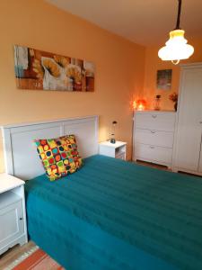 Postel nebo postele na pokoji v ubytování Apartmán Lesná