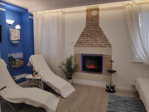 Posezení v ubytování Santa Lucia Guest House