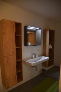 Koupelna v ubytování Ferienwohnung Grunholz + 20 fotografií