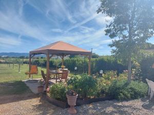 A garden outside Villa Monica