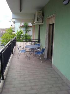 En balkon eller terrasse på B&B La Paranza