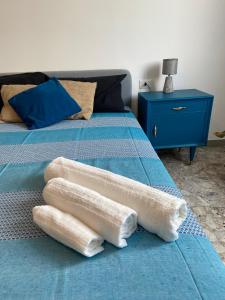 Postel nebo postele na pokoji v ubytování Cutapp Guest House