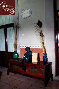 Posezení v ubytování Casa de los Dulces Sueños