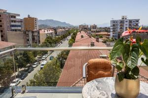 Balcony o terrace sa Hotel Golden Palace