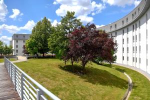 Zahrada ubytování Campus Hotel
