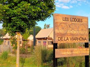 Certifikát, hodnocení, plakát nebo jiný dokument vystavený v ubytování Les Lodges de la ViaRhôna - Tentes Lodges
