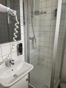 Kylpyhuone majoituspaikassa Wertacher Hof