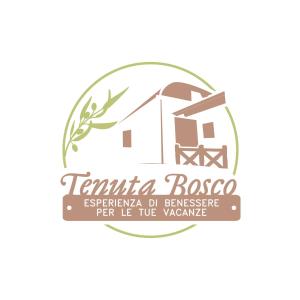 a label for a tavern with a house in a glass dome at TENUTA BOSCO-Casa Vacanze in Cetara