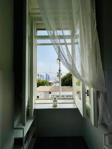 En balkon eller terrasse på Be Happy Salerno