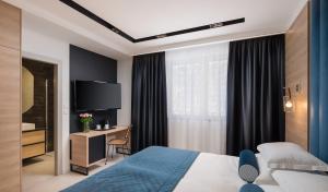 Postel nebo postele na pokoji v ubytování Luxury rooms Unicus I, II, IV