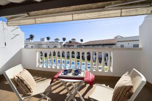 Balkón nebo terasa v ubytování Casa Costa Ballena Dahlia