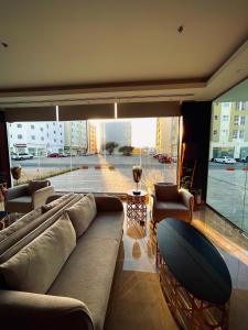 Posezení v ubytování Alsahwa Hotel