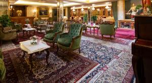 Posezení v ubytování Hotel Palais Porcia