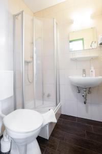 Koupelna v ubytování Hotel Alt Bamberg