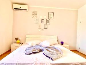 Postel nebo postele na pokoji v ubytování Apartment Carevic