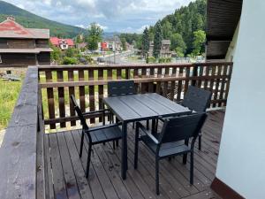Widok na góry z tej kwatery prywatnej