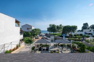 a view from the roof of a building at Fay Boutique Hotel in Toroni