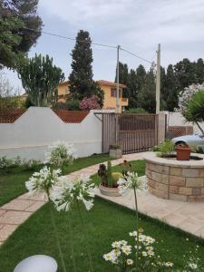 A garden outside Sole D'oro IUN S4354
