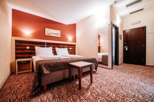 Llit o llits en una habitació de Hotel Terra