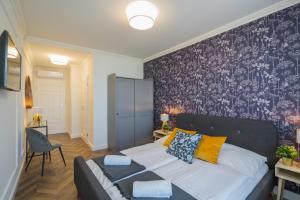 Posteľ alebo postele v izbe v ubytovaní Anna Beach Villa