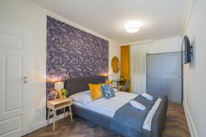 Posteľ alebo postele v izbe v ubytovaní Anna Beach Villa