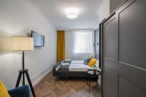 Posteľ alebo postele v izbe v ubytovaní Anna Beach Villa