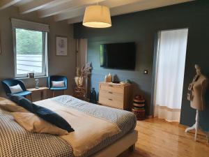 TV o dispositivi per l'intrattenimento presso B&B Maison Pierreuse