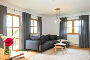 Posezení v ubytování Ferienwohnung Miedl