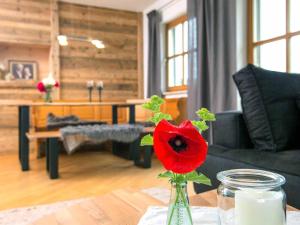 Posezení v ubytování Ferienwohnung Miedl