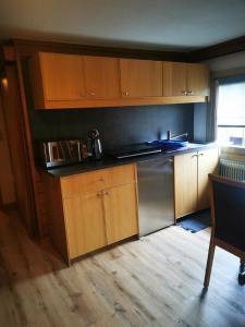 Kuchnia lub aneks kuchenny w obiekcie Appartement Schmiedhof