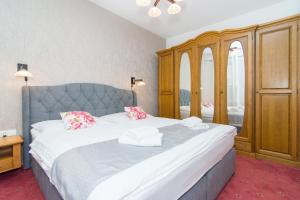 Postel nebo postele na pokoji v ubytování Relax Kycera