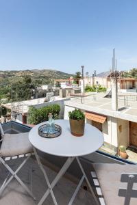 En balkon eller terrasse på SpilGaia
