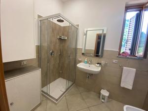 A bathroom at Casa Nonna Anna