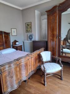 A seating area at Albergo Milano 1920
