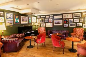 Istumisnurk majutusasutuses Bunratty Manor Hotel