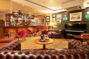 Χώρος καθιστικού στο Bunratty Manor Hotel