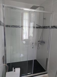 Koupelna v ubytování Ma Petite Auberge