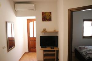 Μια τηλεόραση ή/και κέντρο ψυχαγωγίας στο Apartment Sole