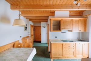 Dapur atau dapur kecil di Residence Alpenrose