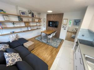 TV i/ili zabavni centar u objektu Apartmán U Kolonády, Poděbrady