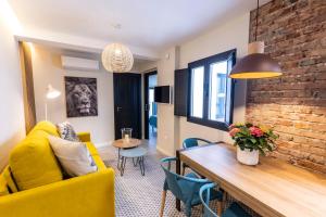 Posezení v ubytování Apartamentos El Patio Plaza Mayor Cáceres