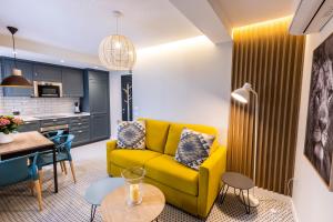Posezení v ubytování Apartamentos El Patio Plaza Mayor Cáceres