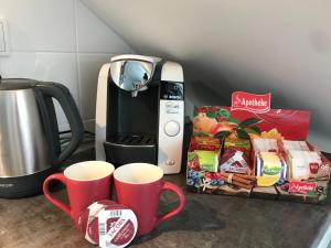 Kemudahan buat kopi dan teh di Apartmán 3KK 80 m2 s vířivkou a saunou